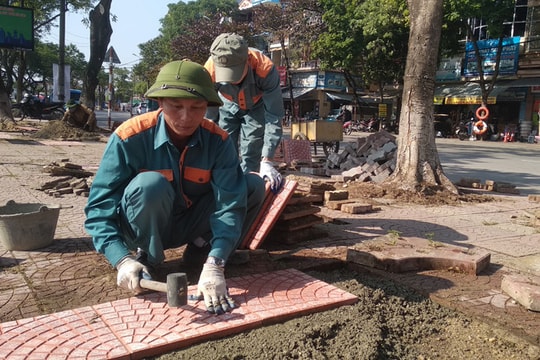 Sẽ đầu tư hơn 4,6 tỷ đồng cải tạo vỉa hè, rãnh thoát nước ở thị trấn Kẻ Sặt